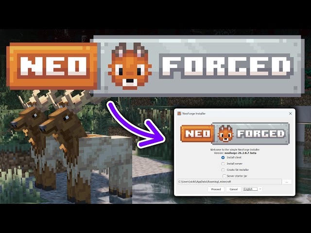 How To Install NeoForge in Minecraft 26.2