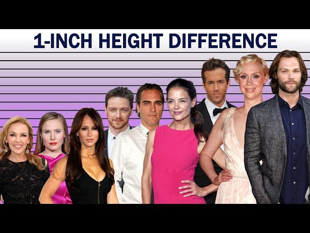 What does a 1-INCH Height Difference Look Like? (4ft 10 to 6ft 9)