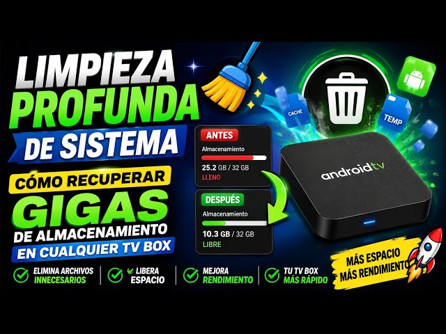 🚀 DEEP SYSTEM CLEANUP! How to Recover GIGS of Storage on Any TV Box 📺