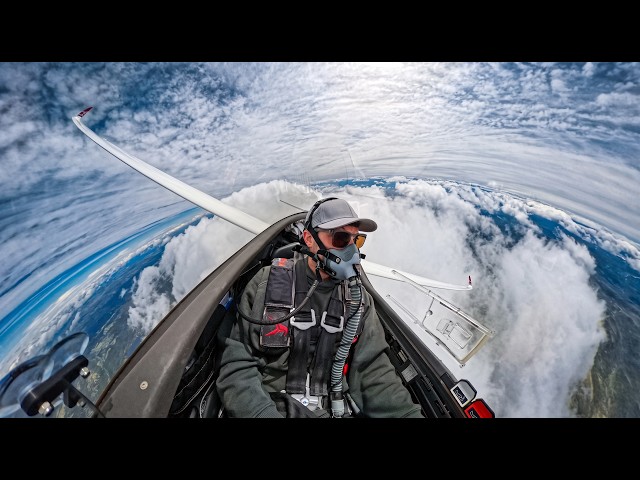 4,000 m over Norway – No Engine, No Heating