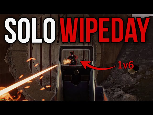 I Mastered Playing SOLO on Wipe Day - Rust Console (Movie)