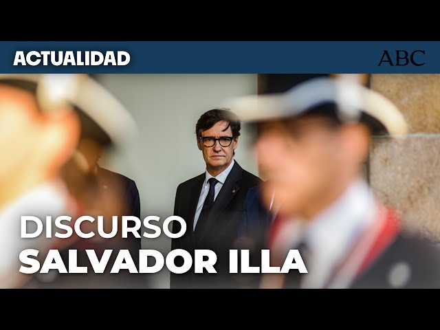 PRESIDENTE DE LA GENERALITAT | Illa reivindica una Cataluña «centrada» en objetivos sociales