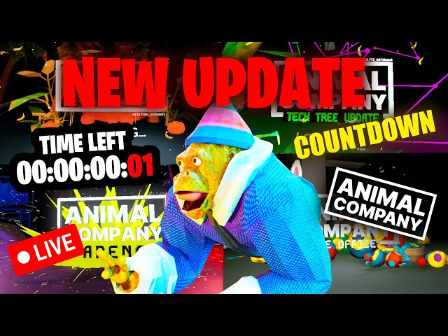 🎉 ☢️ ANIMAL COMPANY COUNTDOWN LIVE ☢️ NEW UPDATE! ☢️ 24/7 Waiting Zone ☢️🎉