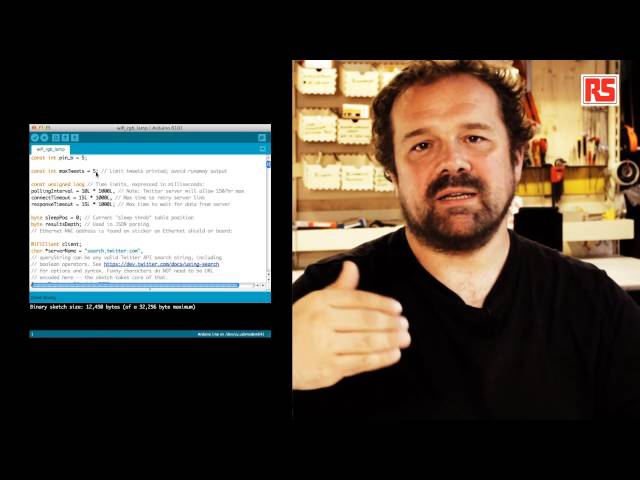 Arduino Video Tutorial 10: Twitter-controlled Mood Lamp | RS Components