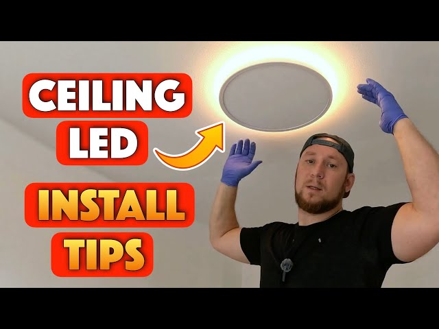 Install KODA LED Ceiling Light (with Backlight!) | Full Step-By-Step Guide + Pro Tips