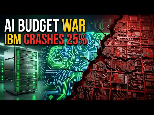 IBM Stock Plunges 25%: Is the AI Hardware Boom Killing Software Stocks? 📉