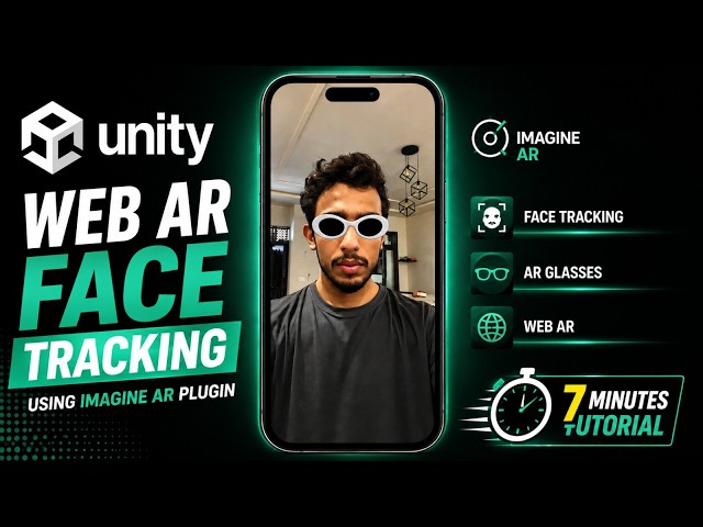 Build an AR Glasses Virtual Try-On WebAR Using Unity & ImagineAR | Full Tutorial