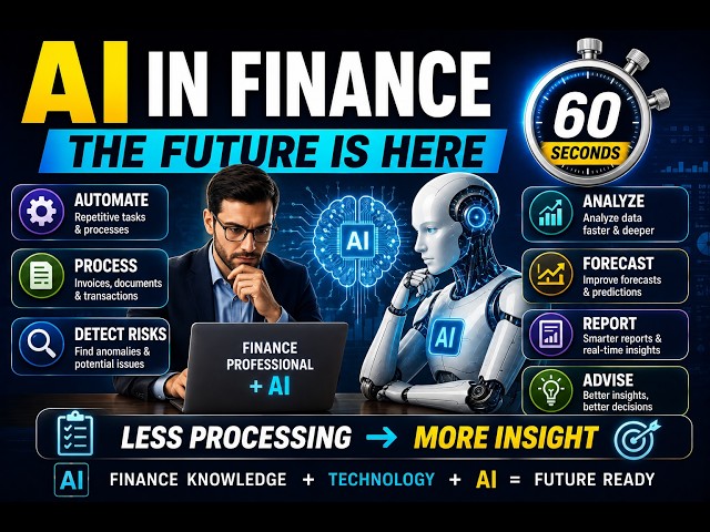 AI in Accounting & Finance Explained | The Future of Finance in 60 Seconds
