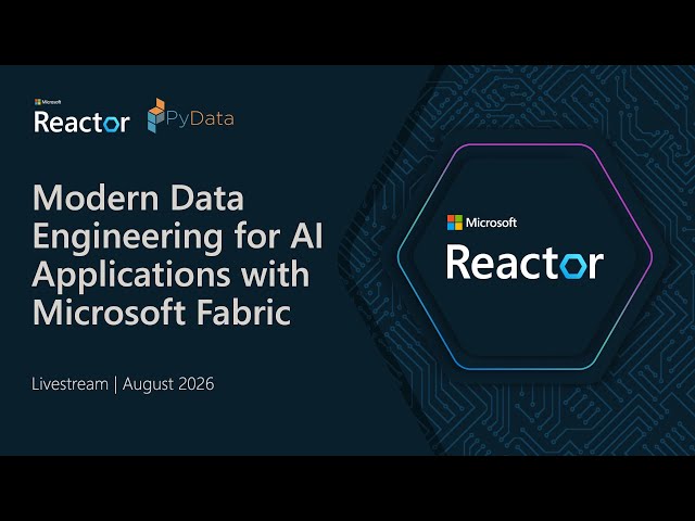Modern Data Engineering for AI Applications with Microsoft Fabric