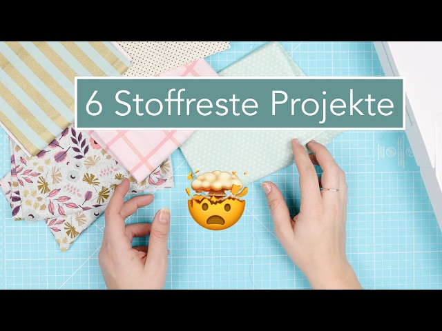 Ideen für STOFFRESTE: Webware, Jersey, Walk und mehr