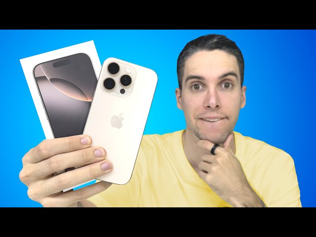 I BOUGHT the iPhone 16 Pro... and THIS is my OPINION