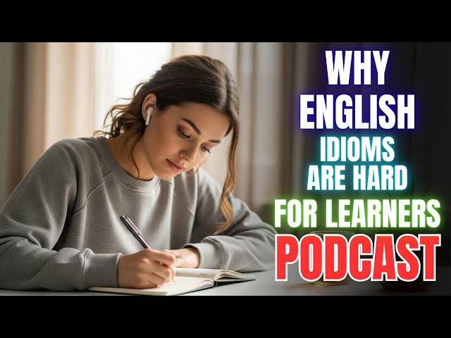 PODCAST: Why English Idioms Are So Hard? || English Listening Practice for Learners