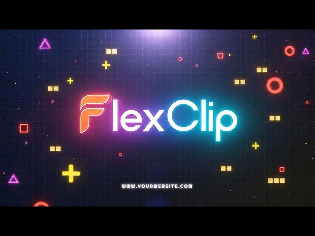 AI Cyberpunk Futuristic Glitch Digital Logo Intro Video Template (Customizable) - FlexClip