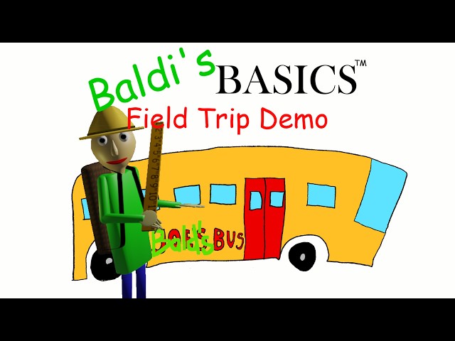 Creepy Old Computer - Baldi's Basics - Field Trip demo: Camping