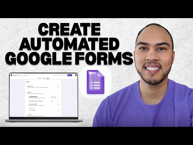 How to Create an Automated Google Form | Link Responses to Google Sheets (Step-by-Step Tutorial)