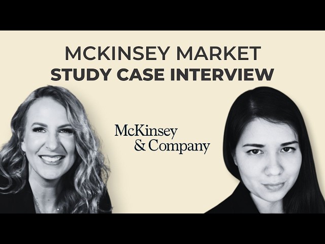 McKinsey Case Interview Example - Market Study