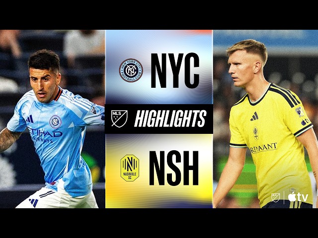 New York City FC vs. Nashville SC | Full Match Highlights