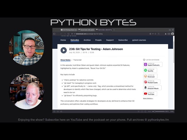 443: Patching Multiprocessing - Python Bytes