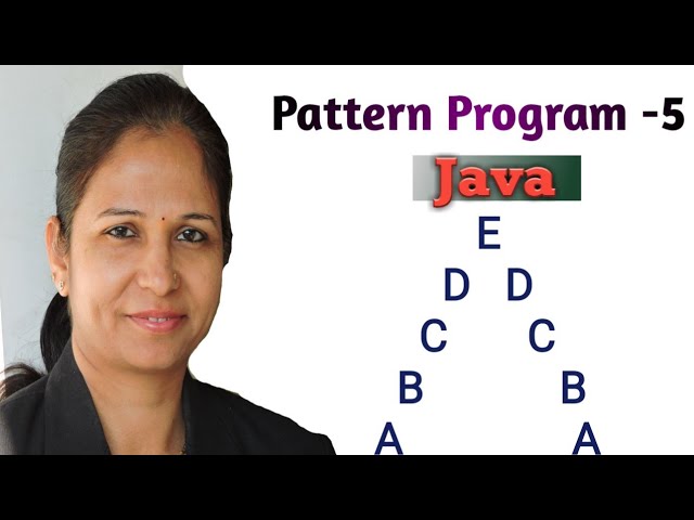 Java Pattern Programs | How To Print Inverted- V Pattern In Java