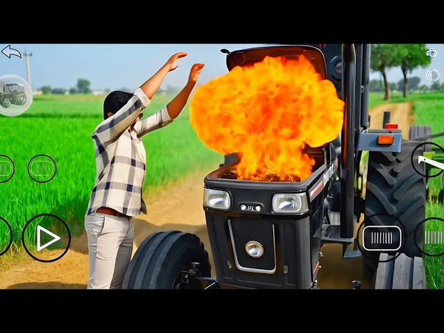 Oh No! Tractor Mein Aag Lag Gayi 🚜🔥 #Gaming