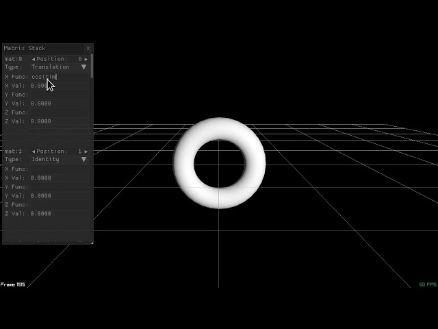work in progress with a raylib app
