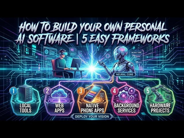 How to Build Your Own Personal AI Software | 5 Easy Frameworks
