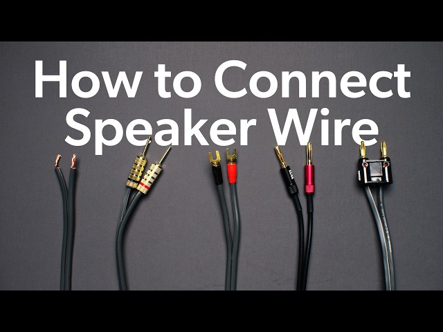 How to use banana plugs and other speaker wire connectors | Crutchfield