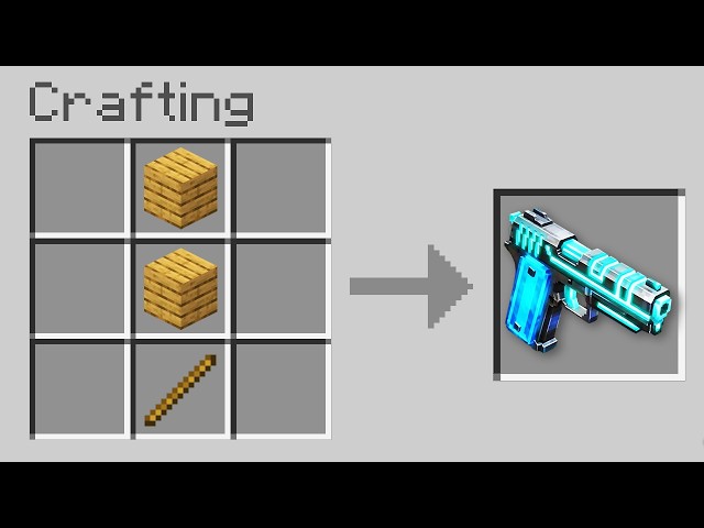 Minecraft, But Crafts Are Random And Guns…