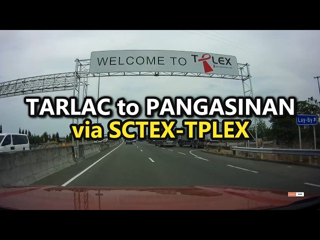 Road Trip from Concepcion Tarlac to Rosales Pangasinan | via SCTEX and TPLEX | March 2025