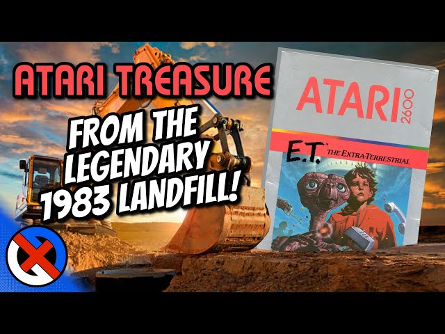 Atari Landfill Excavation - Atari Treasure: E.T. Cartridge from 1983 Burial