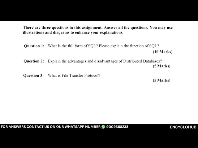 Explain the advantages and disadvantages of Distributed Databases? #MSCIS