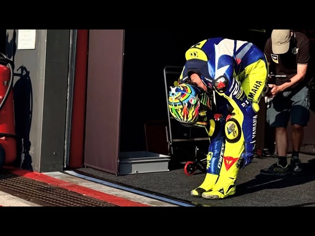 VALENTINO ROSSI ON TRACK with the Academy in Misano!