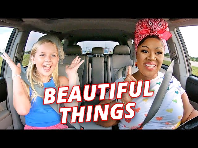 Amazing Little Girl Sings BEAUTIFUL THINGS w/Vocal Coach!!