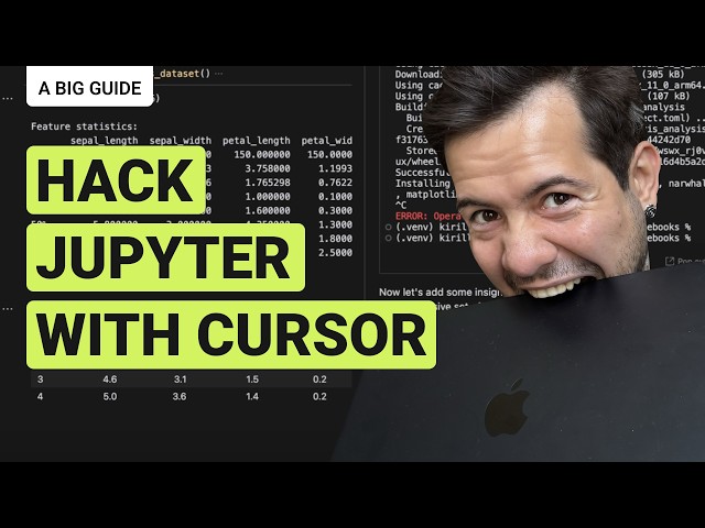 How to Work with Jupyter Notebooks via LLM in Cursor IDE?
