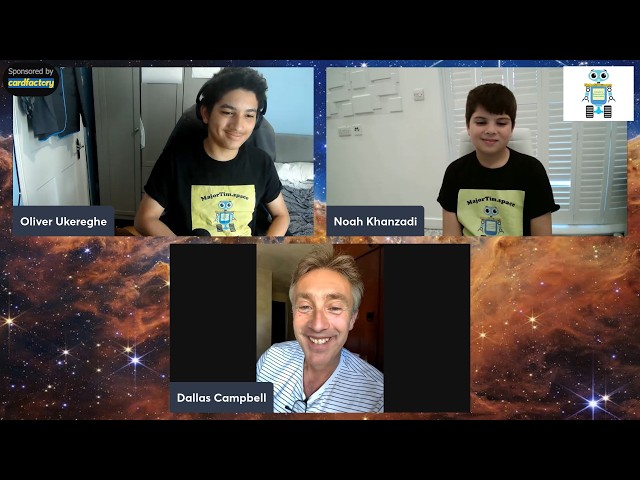 Interview with Dallas Campbell - MajorTim.space Young Ambassador Programme