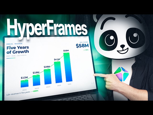 Create Insane AI Motion Graphics With Hyperframes + Claude Code! (Full Tutorial)