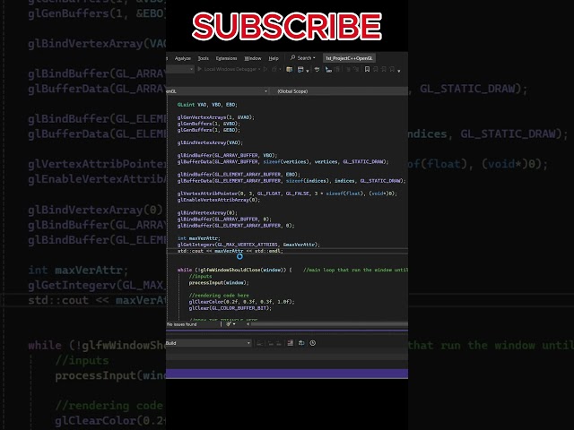 Making a Colorful RGB Square part 1 #coding #3d #programming #3dgames #python #developer