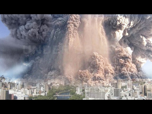 ¡Fuentes de lava de 305 metros (1000 pies) explotan desde el Kilauea! Caos volcánico en Hawái, caída