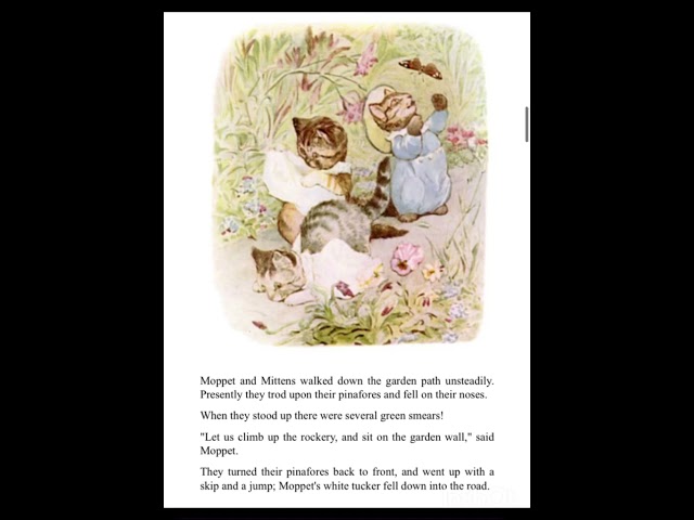 Project Gutenberg audiobook of The Tale of Tom Kitten by Beatrix Potter