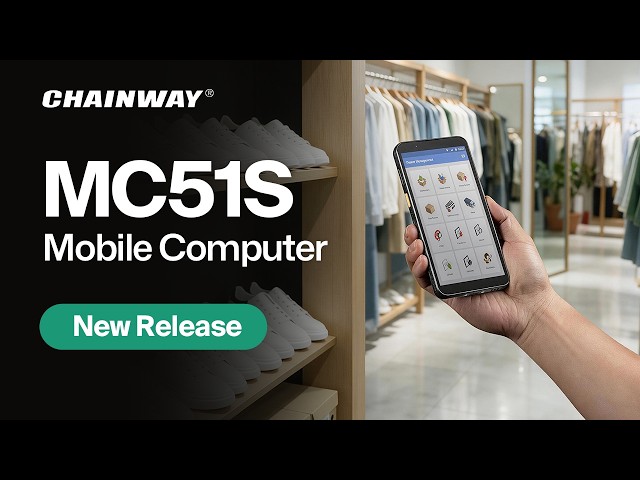 Chainway MC51S: Modern Performance. Versatile Data Capture.