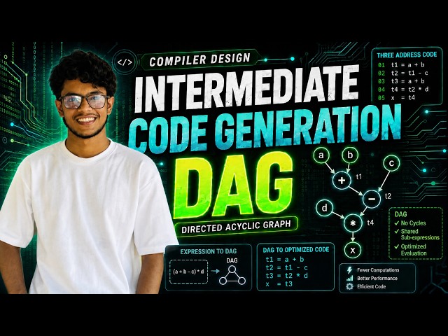 DAG in Compiler Design | Intermediate Code Generation | Bangla Tutorial