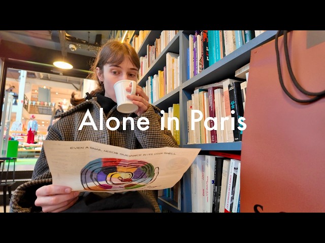Paris Solo Trip, Favorite Spots, Shops, Museums & Draw With Me / Art Vlog