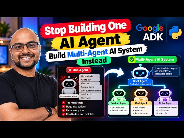 Stop building one AI Agent - Build multi-agent AI system instead