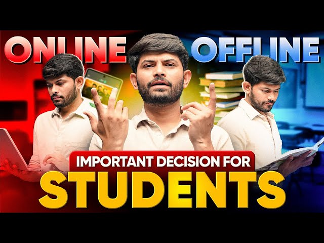 Online vs Offline Classes: Which One Is Better? Unbiased Comparison for Students #digrajsir