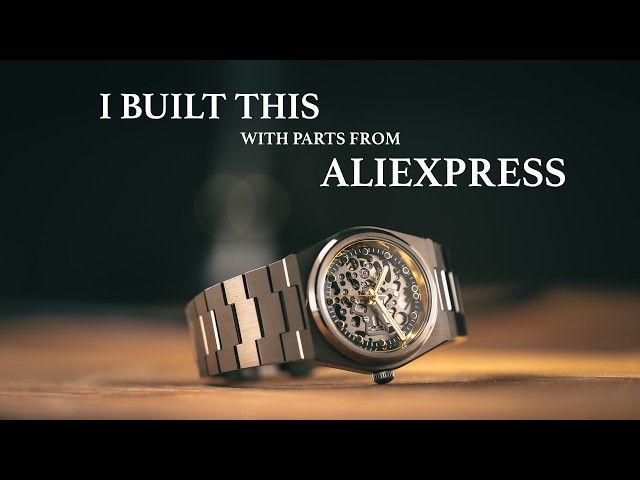I BUILT this watch using ONLY parts from ALIEXPRESS