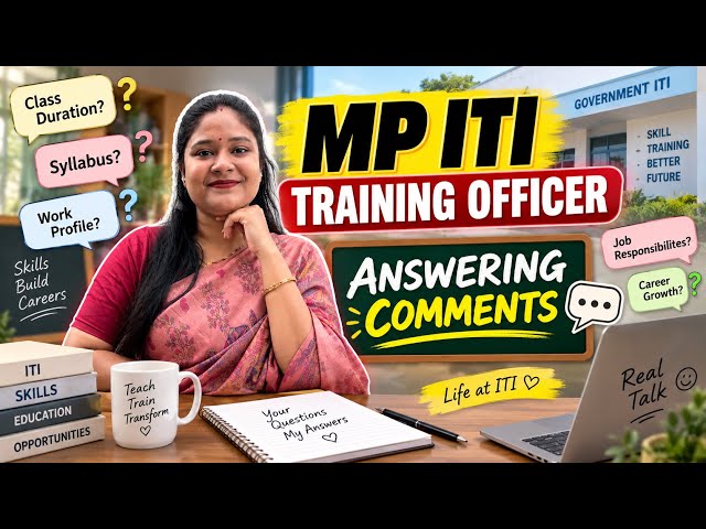 MP ITI Training Officer: Answering Your Questions | Class Timing, Job & Real Insights