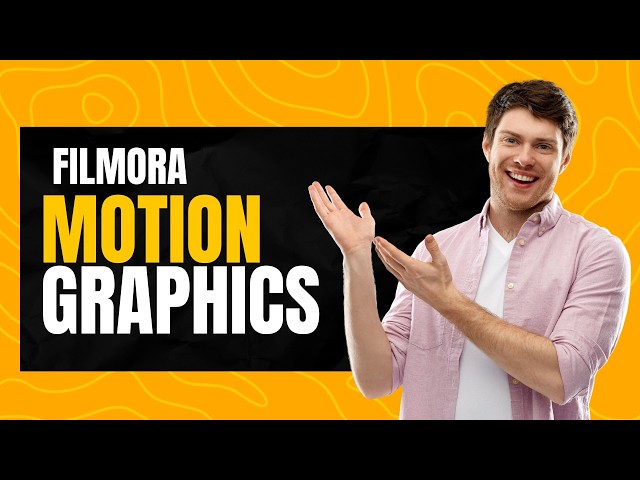 Create Stunning Motion Graphics by Mastering Keyframes in Filmora 15