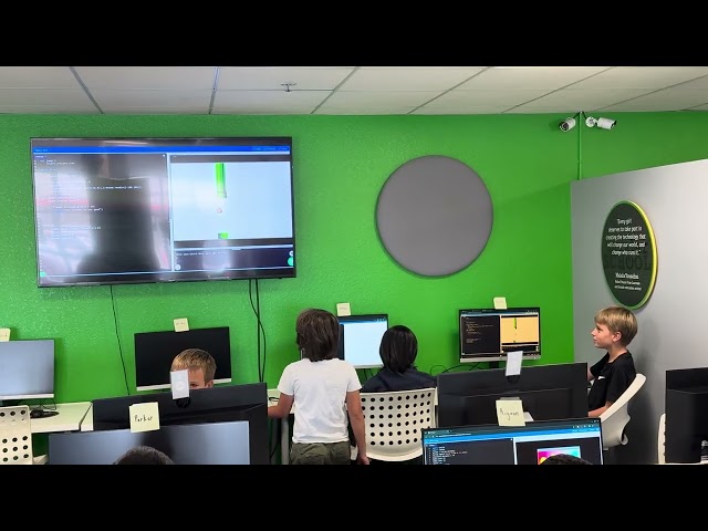 The Coder School Berkeley Python Startup Camp: Dillon Parker's presentation