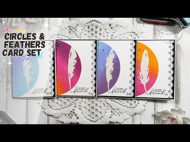 How to create stunning ink-blended cards!!