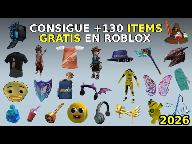 130 FREE ITEMS YOU CAN STILL GET IN ROBLOX 2026